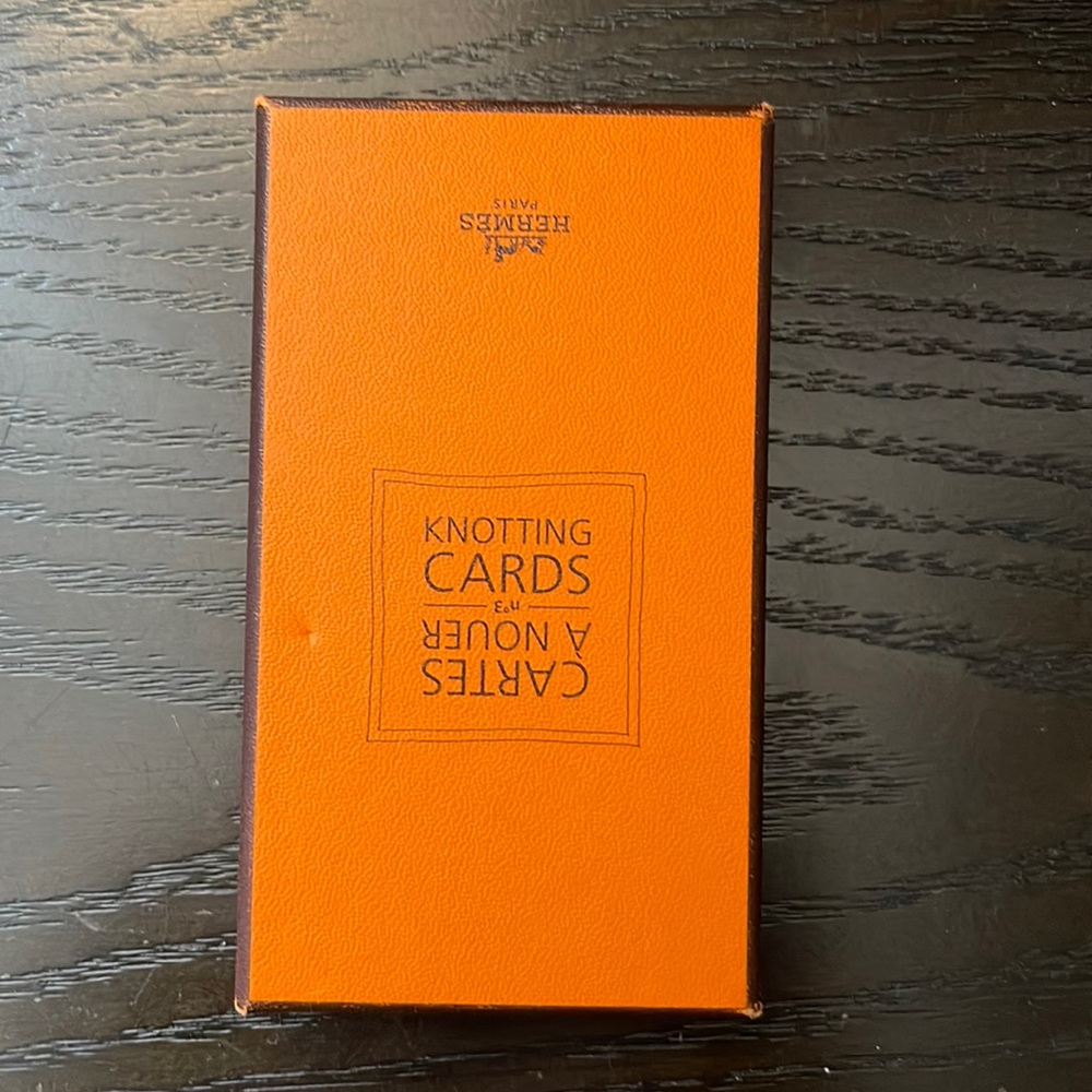 Hermes knotting cards